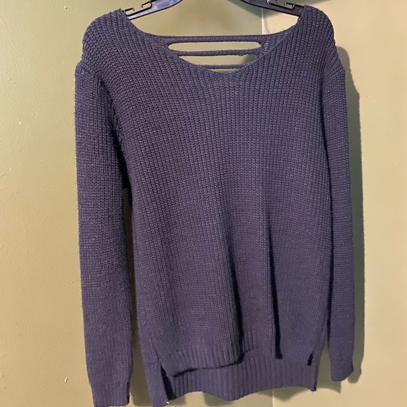 🌟Navy Waffle Knit Sweater🌟 - Picture 5 of 5